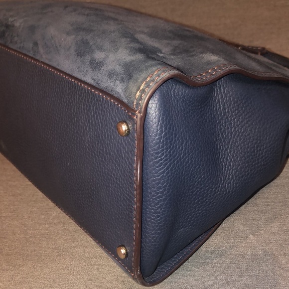 Kate Spade Large Suede Satchel Bag - Picture 5 of 8